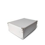 Louis Vuitton Bisten 50 Optic White Monogram Canvas Taigarama Trunk - Image 15