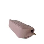 24P Light Pink Lambskin Quilted Mini Top Handle LGHW - Image 8