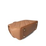 21P Caramel Beige Caviar Quilted Business Affinity Small Flap Light Gold Hardware - Image 8