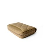 Green Yellow Moss Caviar Quilted Classic Zip Coin Purse - Image 6