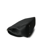 Black Caviar Quilted Business Affinity Large Flap Light Gold Hardware - Image 7