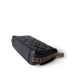 Navy Caviar Quilted CC You Flap Bag Mini GHW - Image 10