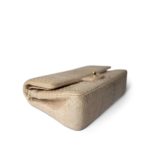 Iridescent Beige Python Classic Flap Medium LGHW - Image 4