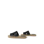 Hermès Black Antigua Espadrille Size 41 - Image 4