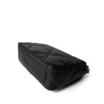 Black Goatskin Quilted 19 Flap Small MHW - Image 9