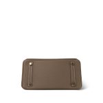 Birkin 25 Etoupe Veau Togo Gold Plated B Stamp - Image 14