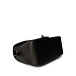 Black Caviar Quilted Mini Square Flap Ruthenium Hardware - Image 5
