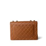 Vintage Caramel Jumbo Single Flap Bag GHW - Image 4