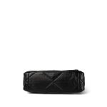 22C Black Lambskin Quilted Small 19 Flap Mixed Hardware - Image 7