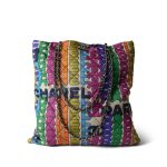 21K Multicolor Rainbow Logo Shopping Tote Large LGHW - Image 13