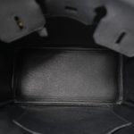 Birkin 25 Noir Veau Togo Gold Plated T Stamp - Image 22