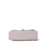 21B Lilac Lambskin Quilted Classic Flap Small Silver Hardware - Image 7