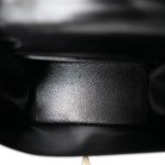 Mini Kelly Sellier Black Box Calfskin Gold Plated (Q) Stamp - Image 21