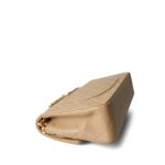 Vintage Light Beige Lambskin Quilted Classic Flap Small GHW - Image 11