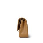 Beige Caviar Quilted Classic Flap Medium Light Gold Hardware - Image 2