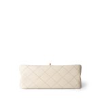 Ivory Aged Calfskin Quilted Mini Reissue Flap Aged Gold Hardware - Image 7