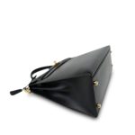 Kelly 32 Black Box Calfskin Gold Plated Y Circle Stamp - Image 18