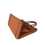 Birkin 30 Cuivre Taurillon Saddle Palladium Plated Z Stamp - Image 11