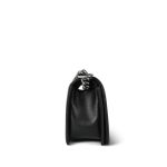Black Caviar Quilted Boy Bag Old Medium Ruthenium HW - Image 6