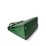 Kelly Sellier 28 Green Courchevel Gold Plated (V) Stamp - Image 7