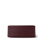 Kelly 28 Rouge H Epsom Sellier Gold Plated X Stamp - Image 7