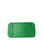 Birkin 25 Bambou Togo Palladium Plated [R] Stamp - Image 6