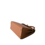 Kelly 28 Sellier Natural Chamonix Gold Plated D Square Stamp - Image 6