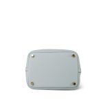 Picotin Lock 18 Bleu Pale Clemence Gold Plated B Stamp - Image 3