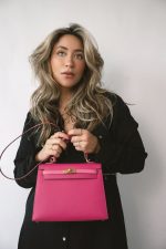 Kelly Sellier 25  Bi-Color Horseshoe (HSS) Rose Extreme/Rose Azalee Epsom Gold Plated Y Stamp - Image 17