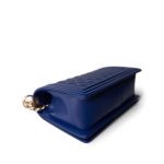 Blue Caviar Quilted Boy Bag Medium Light Gold Hardware - Image 7