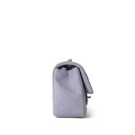 Light Purple Lambskin Quilted Mini Rectangular Flap Light Gold Hardware - Image 4