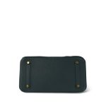 Birkin 30 Vert Cypress Togo Gold Plated C Stamp - Image 9