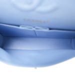 21C Sky Blue Lambskin Quilted Classic Flap Small Light Gold Hardware - Image 14