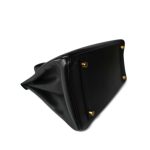 Birkin 30 Black Noir Ardennes Gold Plated (Z) Circle Stamp - Image 8