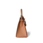 Kelly 28 Sellier Naturel Courchevel Gold Plated [A] Stamp - Image 16