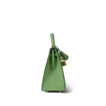 Kelly Sellier 25 Vert Criquet Veau Epsom Gold Plated Y Stamp - Image 16