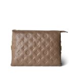 Louis Vuitton Lambskin Embossed Coussin PM Camel - Image 2
