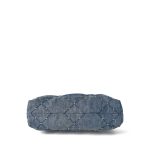 24S Washed Denim Quilted Small 22 Hobo Bag - Image 3