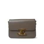Celine Pebble Shiny Calfskin Triomph Teen Bag