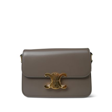 Celine Pebble Shiny Calfskin Triomph Teen Bag