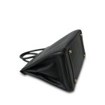 Birkin 35 Black Ardennes Gold Plated [G] Stamp - Image 13