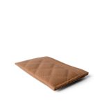 23P Caramel Caviar Quilted Classic Card Holder - Image 8