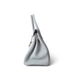 Birkin 30 Bleu Pale Togo Gold Hardware C Stamp - Image 3