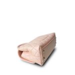 21K Iridescent Pink Caviar Quilted Small Coco Handle - Image 14