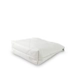 White Calfskin Quilted Mini 22 Bag Rainbow Hardware - Image 11