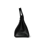 Birkin 30 Black Noir Ardennes Gold Plated (Z) Circle Stamp - Image 2