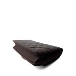 Golden Class Burgundy Quilted Patent Wallet On Chain LGHW - Image 11