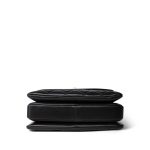 Black Lambskin Quilted Small Trendy CC LGHW - Image 3