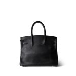 Birkin 30 Black Ardennes Gold Plated [D] Stamp - Image 8