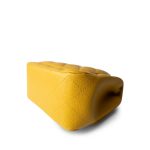 18S Yellow Caviar Quilted Mini Square Flap LGHW - Image 11